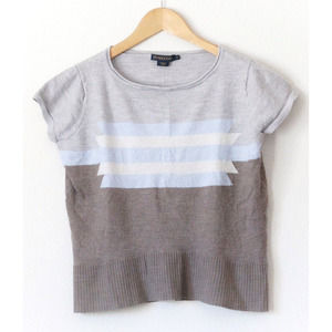 Pendleton Womens Size Relaxed XS Shirt Merino Wool Aztec Southwest Short Sleeve